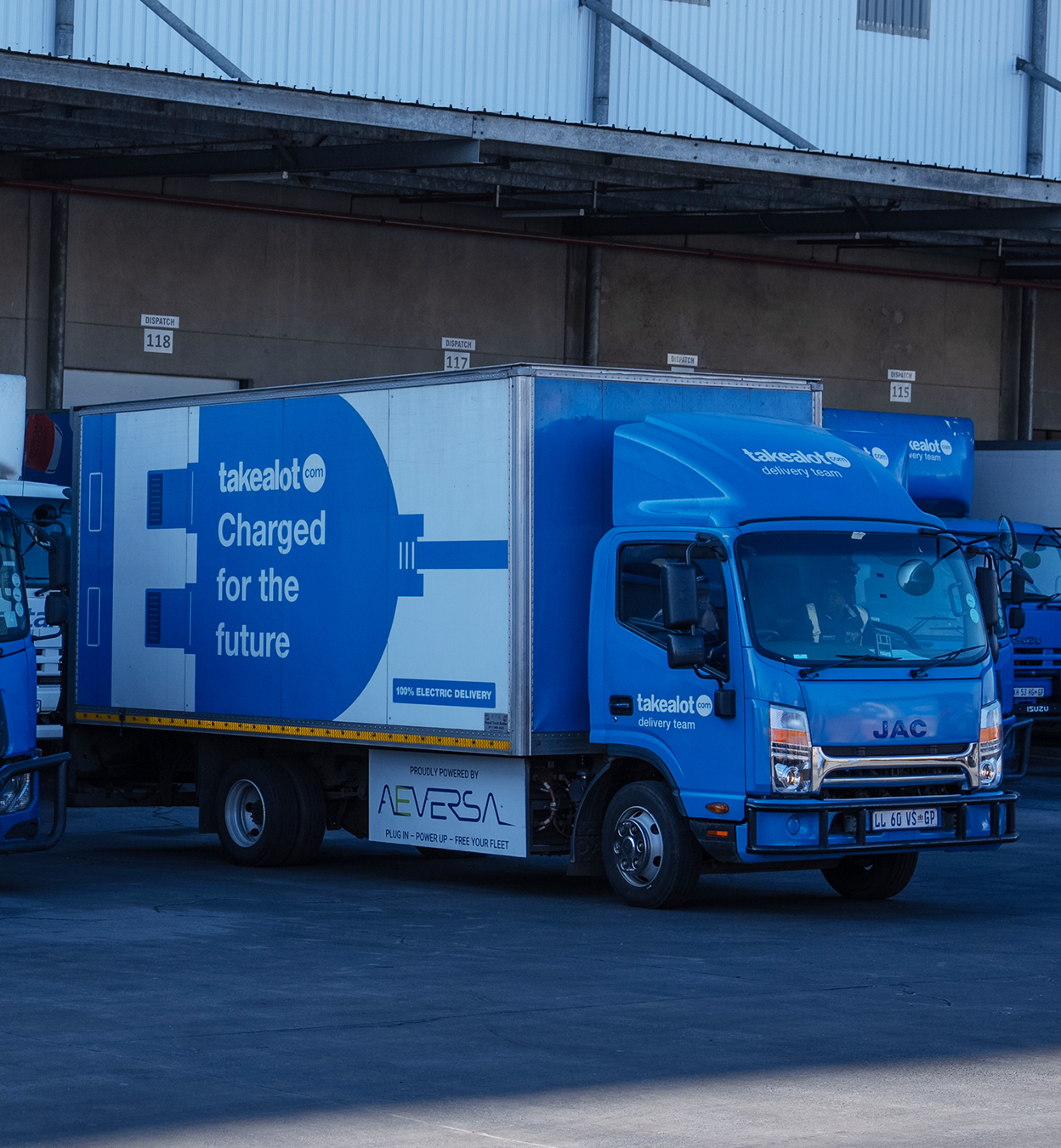 Electric delivery vehicle