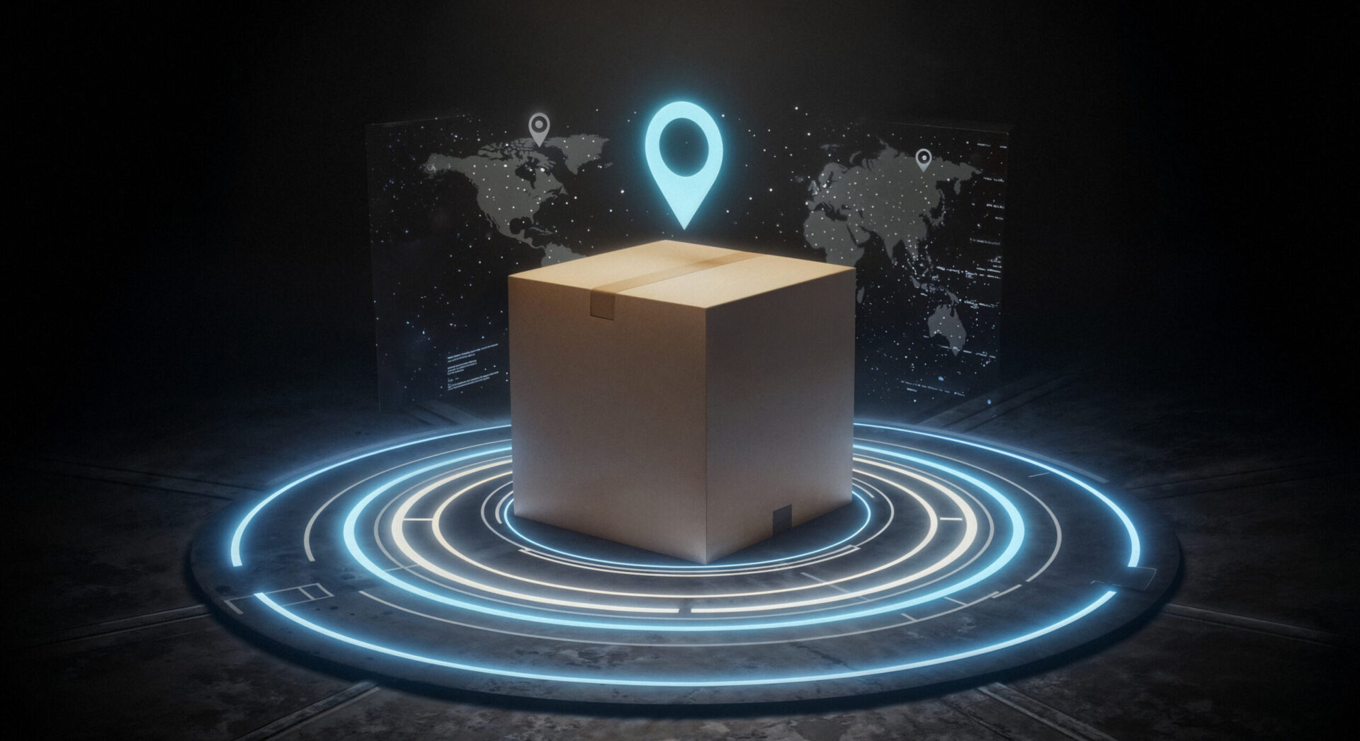 Global parcel tracking and shipping technology